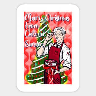 KFC for Christmas Sticker